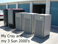 Cray and SUN 200's
