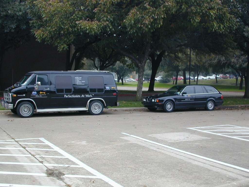 Prototype WiFi 'Wardriving' Van