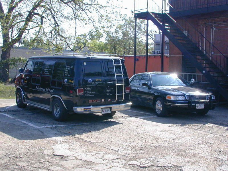 Prototype WiFi 'Wardriving' Van