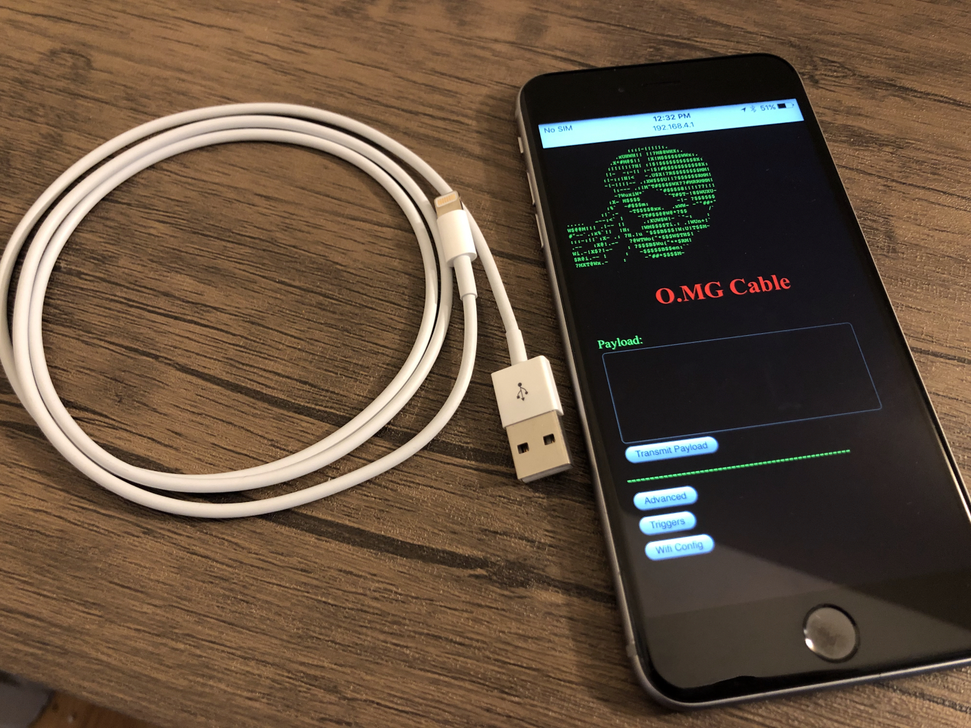 WIFI In Your Malicious USB Cables: O.MG Cable – Thomas J. Ackermann