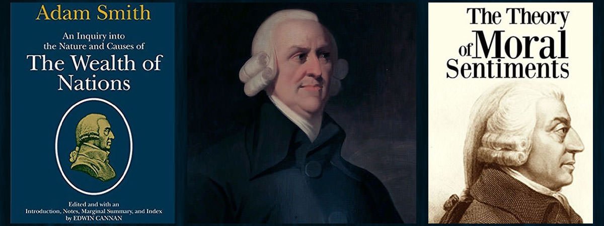 Ökonomie-Urvater Adam Smith – Zitat – Thomas J. Ackermann