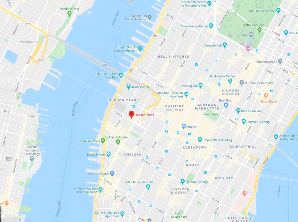 “The Edge” Hudson Yards opens in Manhattan NYC Thomas J. Ackermann