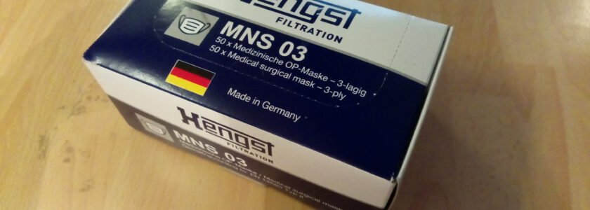 25,000 MNS03 (FFP3) Masks for €8,000 in Berlin – better than N95
